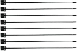 Trion WonderBar Black Metal Display Fixture Hooks - 16" L, 8 per Box