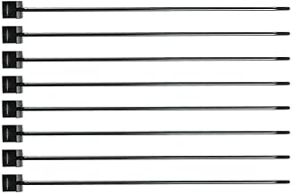 Trion WonderBar Black Metal Display Fixture Hooks - 16" L, 8 per Box
