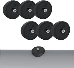 Fernco Access Point 6-Piece Pipe Plug Cleanout Set Sewer and Drain, Black