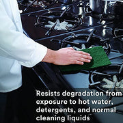 3M Dark Green / 6" x 9" / 20 Scouring Pads & Sticks
