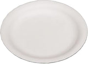 AbilityOne SKILCRAFT Paper Plates - Compostable, 6-1/2 in. Diameter, White, Uncompartment 7350-00-290-0593: Box, 1000 Item(s)