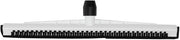 Justman Brush Black Poly/Black Neoprene Floor Scrubber Brush with Squeegee - 22"L