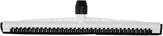 Justman Brush Black Poly/Black Neoprene Floor Scrubber Brush with Squeegee - 22"L