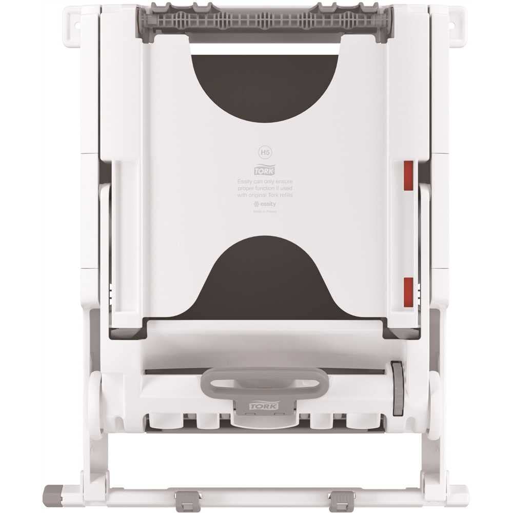Small PeakServe Recessed Cabinet Adapter Paper Towel Dispenser44; White by Tork – Small, Paper,Plastic, White, Model 552521