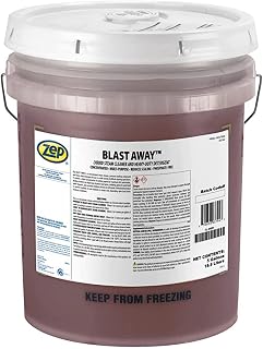 Zep Blast Away Liquid Steam Cleaner and Heavy-Duty Detergent - 5 Gal (Each)