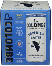 La Colombe Latte Draft Vanilla, 9 Fl Oz, 4 Pack