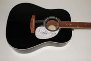 JACKSON BROWNE SIGNED AUTOGRAPH GIBSON EPIPHONE ACOUSTIC GUITAR -ROCK LEGEND JSA