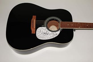 JACKSON BROWNE SIGNED AUTOGRAPH GIBSON EPIPHONE ACOUSTIC GUITAR -ROCK LEGEND JSA