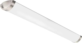 Lithonia Lighting FMLCCLS 48IN 30K40K50K 90CRI BN Linear Flush Mount with Selectable Color Temperature, Brushed Nickel