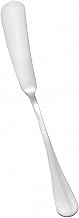 Winco 7 1/2" Stainless Steel Butter Spreader (Set of 12) | Dishwasher safe, Flat spreading surface, Dull edge for butter, Heavyweight durability, Great for Spreads and Bread Service