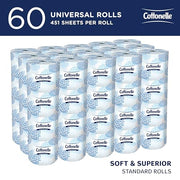 Cottonelle Professional 60 Rolls (451 Sheets each) / White / Standard Roll Toilet Paper Toilet Paper