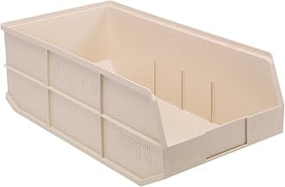 Quantum Storage SSB485 Stackable Shelf Bins Part Organizer - 20-1/2" x 11" x 7" - 6 Pack