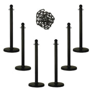 Mr. Chain 2.5 inches Dia. / Black / 1 Chain Barriers