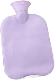 Hot Water Bottle Bag Hotpack for Pain Relief from Headaches, Cramps, Arthritis, Back Pain, Sore Muscles(Classic Maca Purple,2000ML)