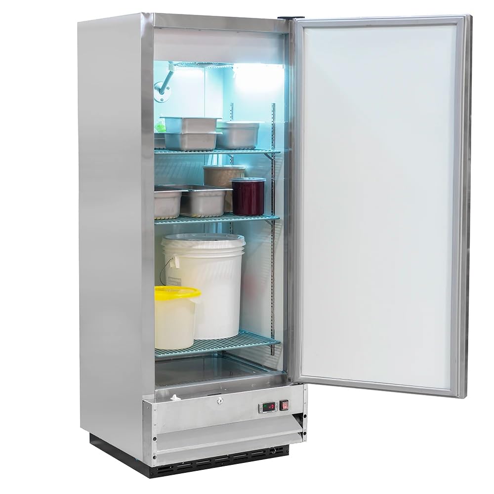 24 3/4" One Section Reach In Freezer by MOTAK – 26.97x25.59x68.90, In Description, Check Images, Model MSD-1DF-BAL-12-X