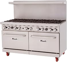 Migali C-RO10B-LP 10 Burner, Liquid Propane Gas Range & Oven