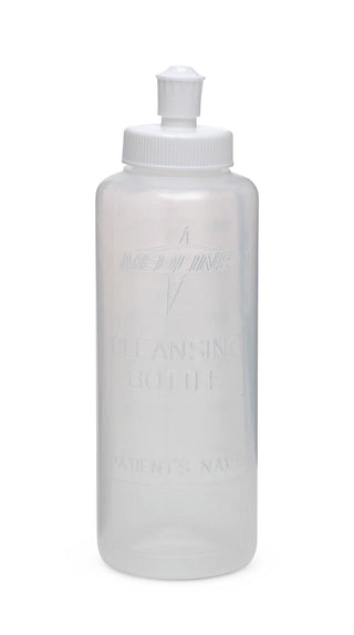 Perineal Irrigation Bottle by Medline – 8 Ounces, 8 fluid_ounces, Plastic, white, Model DYND70125H