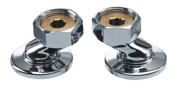 Krowne Royal Series Medium Adjustable Supply Inlets – Lead, Model 21-402L