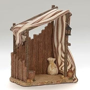 Fontanini by Roman Inc., Shepherd's Tent, 5" Shepherds Collection, Nativity Figure and Accessories, Hand Sculpted and Painted