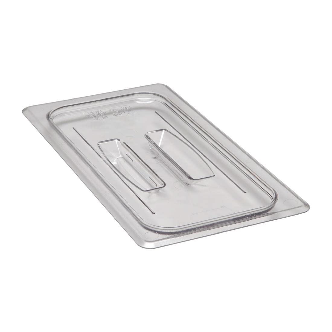 Clear Camwear 1/3 Size Food Pan Cover with Handle by Cambro – 1/3 Siz, Polycarbonate, clear, Model 30CWCH135
