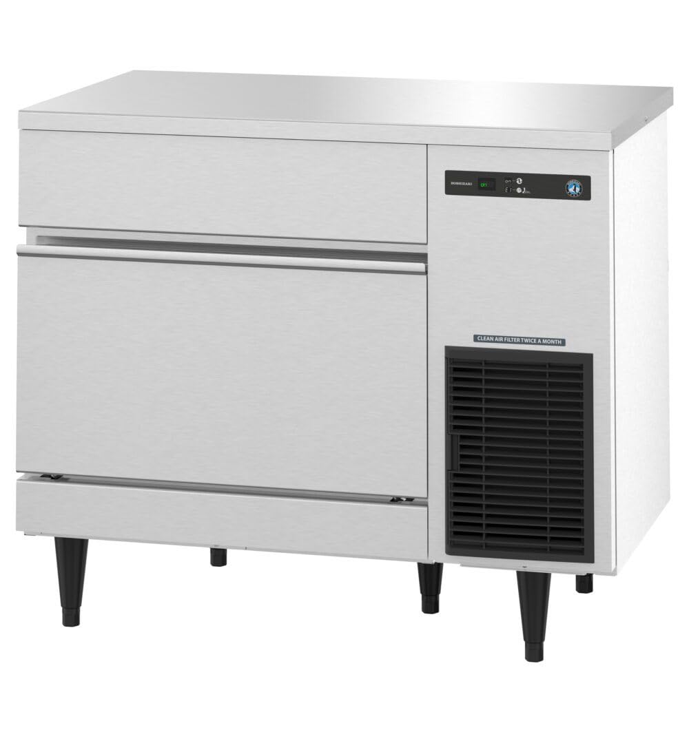 Air-cooled Square Cuber Ice Machine by HOSHIZAKI – 75 pounds, Model IM-200BAK