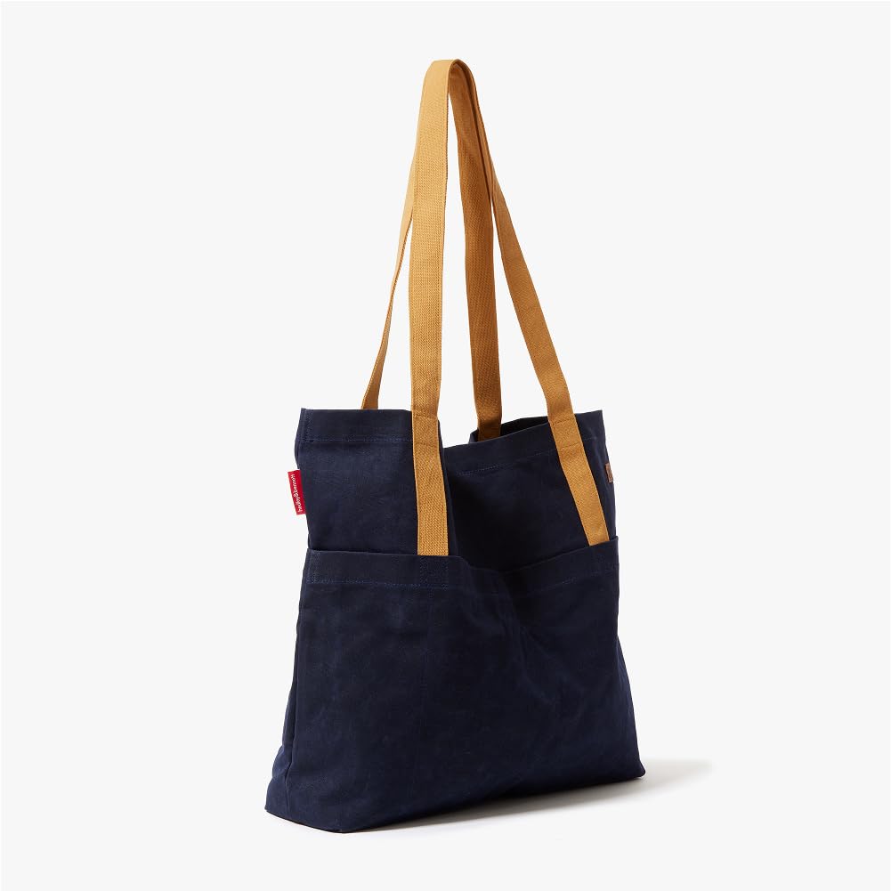 The Market Tote by hedley & bennett – Medium to Large, 1008 cubic_inches, Cotton, Waxman, Model The Market Tote - Waxman