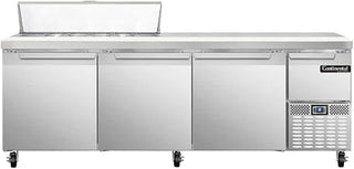 CRA93-12 Refrigerated Base Sandwich Unit, 93" W, With 12 Pan Openings