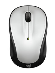 M325S Wireless Mouse by Logitech – Handheld, Pale Gray, Model 910-007522-cr