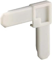 Prime-LINE National/Spectrum Brands HHI Screen Frame Corner 1/4", 3/4" X 1/4" Plastic White Box of 100