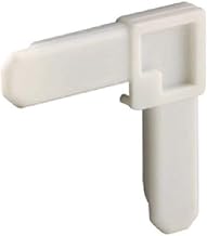 Prime-LINE National/Spectrum Brands HHI Screen Frame Corner 1/4", 3/4" X 1/4" Plastic White Box of 100