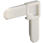 Prime-LINE National/Spectrum Brands HHI Screen Frame Corner 1/4" by Slide-Co – 3/4 x 1/4", Plastic, White, Model PL 14298