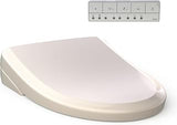 TOTO WASHLET® S7A Electronic Bidet Toilet Seat with EWATER+® Bowl and Wand Cleaning and Auto Open and Close Classic Lid, Elongated, Sedona Beige - SW4734#12