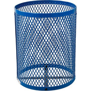 Global Industrial Blue / 23.5 inches (Diameter) x 40 inches (Height) / Industrial Trash, Recycling & Compost