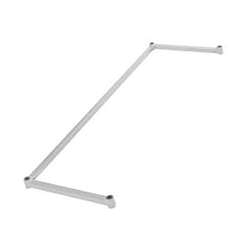 36"W x 18"D Poly-Z-Brite Three-Sided Steel Frame by Global Industrial – Steel, Poly-Z-Brite, Model DF1836Z