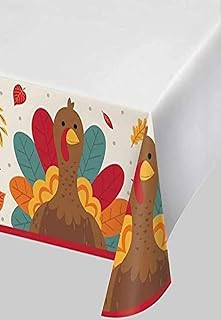 Creative Converting Halloween Activity Paper Tablecloth, 1 ct