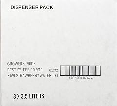Floridas Natural Growers Pride Kiwi Strawberry Flavored Water, 3.5 Liter - 3 per case.