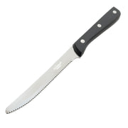 Winco 1 / 5" / Riveted Rounded Plastic Steak Knives