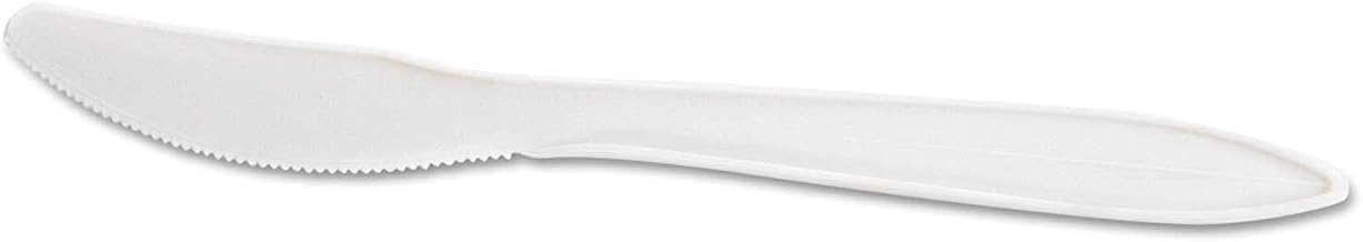 GENMWKIW - GEN-PAK Corp. Wrapped Cutlery, 6 1/4amp;quot, Knife, White