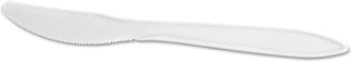 GENMWKIW - GEN-PAK Corp. Wrapped Cutlery, 6 1/4amp;quot, Knife, White