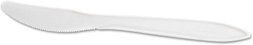 GENMWKIW - GEN-PAK Corp. Wrapped Cutlery, 6 1/4amp;quot, Knife, White