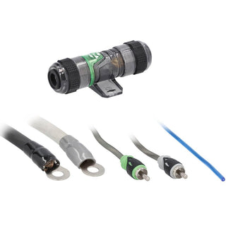 BY METRA ELECTRONICS PRO SERIES 1500W 4 AWG AMP KIT WITH RCA CABLE by RAPTOR – Oxygen-Free Copper, Standard, Model R5A4