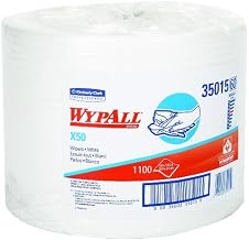Kimberly-Clark WYPALL X50 Wipers, Jumbo Roll, White