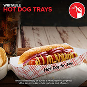Stock Your Home 1000 / 1000 Count / Red Serving Trays