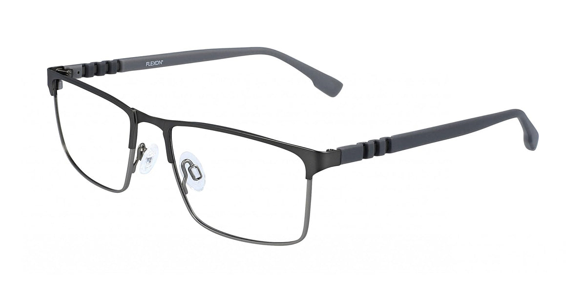 Eyeglasses E 1137 033 Gunmetal by Flexon – 55/18/140, Stainless Steel, Gunmetal, Model FLEXON E1137 45145