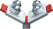 Ridgid 37997 Tools Set of, Ball Transfer Heads, Silver Small