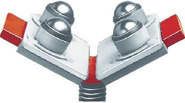 Ridgid 37997 Tools Set of, Ball Transfer Heads, Silver Small