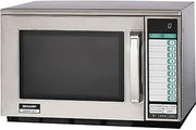 Sharp R25JTF Commercial Microwave Oven, 2100W, Heavy-Duty, 0.70 Cu. Ft. Stainless Steel, 20 Program Inputs, 3-Stage Cooking, Selectapower™, Express Defrost™, Digital Display