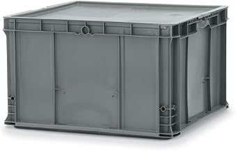 Tote N Store Chafer Box, Gray, 21-3/4 x 20-7/8 x 13