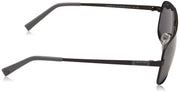 Men's Navigator Sunglasses Metal Earthkeepers Frame by Timberland – 61mm, Stainless Steel front, Matte Black, Model TBA9266