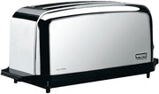 Waring WCT704 Light Duty 120V Extra Long Two-Slot 4 Slice Toaster